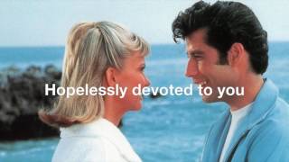 HOPELESSLY DEVOTED TO YOU by Olivia NewtonJohn with Lyrics [upl. by Eiramesor]