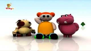 Hippa Hippa Hey Juego de colores BabyTV Español latino [upl. by Fanestil297]