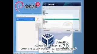 Como instalar Debian 11 Utilizando VirtualBox para maquinas virtuales Video1 [upl. by Adnohser]