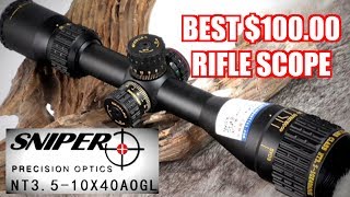 Awesome 10000 Rifle Scope Best Bang For Your Buck [upl. by Orfurd]