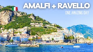 Massive Day Trip to The Town of Amalfi and Ravello Village [upl. by Aerdied]