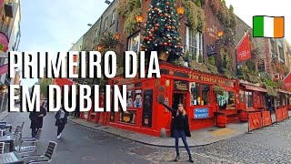 Conhecendo DUBLIN  DIA 1 [upl. by Willdon120]