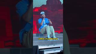 Tyler The Creator REPLACED by Megan Thee Stallion at Lollapalooza [upl. by Bilbe]