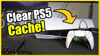 How to Clear Cache On PS5 amp Increase Performance Fast PS5 Tutorial [upl. by Etteluap]