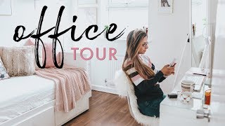 MY NEW OFFICE ROOM TOUR  DESENIO DISCOUNT CODE  GUEST  BEAUTY ROOM TOUR 2018  Ysis Lorenna ad [upl. by Ainolloppa]