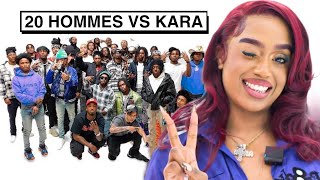 20 HOMMES VS 1 INFLUENCEUR  KARA DE FRENCHIE SHORE [upl. by Maddis925]