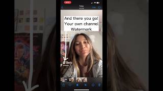 How to get a watermark in your YouTube shorts tutorial [upl. by Anined]