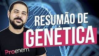 RESUMÃO DE GENÉTICA PRINCIPAIS CONCEITOS  Prof Adilson Teixeira [upl. by Pucida]