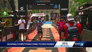 Iowa native wins Ironman in Des Moines [upl. by Pet]