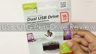 SanDisk Dual USB Drive with built in USB OTG Review [upl. by Aimik]