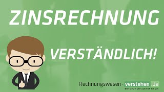 Zinsrechnung  Wie werden Zinsen berechnet [upl. by Krebs827]