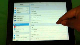 How to setup the Switch Control feature on the iPad [upl. by Nesral]