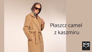 Camelowy płaszcz damski 1 [upl. by Yanaton]