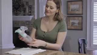 One Hand Manual Breast Pump  Purely Yours  Ameda  Spanish [upl. by Wendeline]