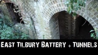 East Tilbury Coalhouse Battery  Tunnels [upl. by Annuhsal]