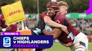 Chiefs v Highlanders Highlights  Round 5  Super Rugby Pacific 2024 [upl. by Kress882]