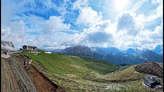 DOLOMITI pt11 Funivia Campitello  Col Rodella [upl. by Clarkin342]