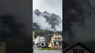 🇨🇭Leukerbad  ⛰️☁️🏘️🚧 leukerbad swissvillage switzerland inlovewithswitzerland [upl. by Sackman]