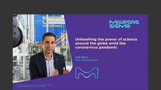 A Virtual Conversation ft Udit Batra CEO of MilliporeSigma [upl. by Mia]