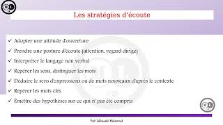 6 didactique du Français langue étrangère la première partie didactique de loral séance 6 Les re [upl. by Nehgaem]