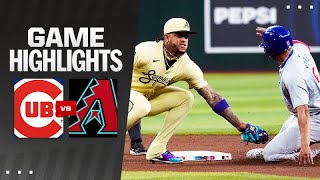 Cubs vs Dbacks Game Highlights 41624  MLB Highlights [upl. by Notlimah]