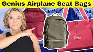 6 Genius Airplane Seat Personal Item Bags Youll Want to Know About [upl. by Aeslek762]