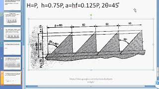 How to draw Square and Buttress thread profile using Solid Edge Software [upl. by Eiger]