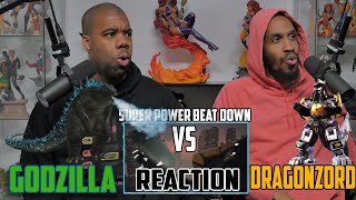 GODZILLA vs DRAGONZORD Super Power Beat Down Reaction [upl. by Imalda]