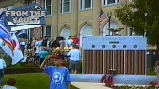 Korean War Monument Dedication 1995  From the Vault  Wallingford CT [upl. by Rollet792]