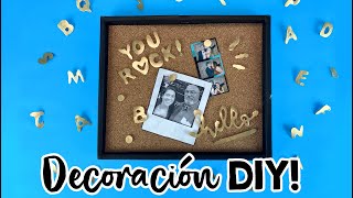 Pizarrón DIY para decorar tu cuarto ✄ Barbs Arenas Art [upl. by Ruphina]