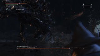 Bloodborne  Headless Bloodletting Beast Boss Fight [upl. by Lipcombe439]