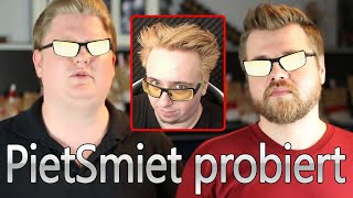 PietSmiet Probiert Dhalucards lächerliche GamerBrille LIVE im E3 PietStream 2017 [upl. by Amlas]