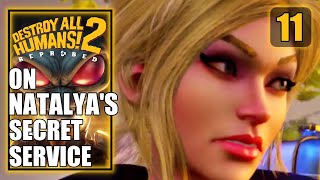 Destroy All Humans 2 Reprobed All Natalya Scenes [upl. by Eninnaj]