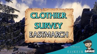 Eastmarch Clothier Survey Elder Scrolls Online  ESO PS4 [upl. by Berri649]