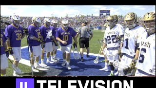 NCAA Quarterfinals  Albany vs Notre Dame [upl. by Kendal]