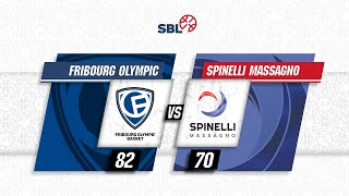 Fribourg Olympic vs Spinelli Massagno  Game Highlights [upl. by Notsa]