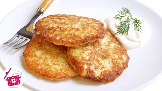 Самые вкусные ДРАНИКИ из картошки деруны Все СЕКРЕТЫ приготовления Potato pancakes Готовим дома [upl. by Esilehs]