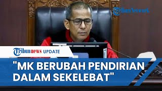 FULL Hakim Saldi Isra KECAM Putusan MK soal Batas Usia CapresCawapres Jauh dari Penalaran [upl. by Pascasia]