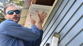 How To Install Soffit and Fascia Trim [upl. by Alfredo]