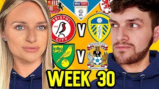 CHAMPIONSHIP PREDICTIONS WEEK 30 [upl. by Teemus669]