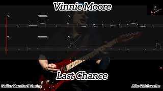 Vinnie Moore  Last Chance  Tab Guitar [upl. by Barnebas12]