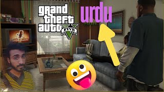 MY FIRST DAY IN GTA 5  GAMEPLAY part 1   HindiUrdu dubbed [upl. by Ayotas]