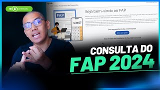 COMO FAZER A CONSULTA DO FAP 2024 NO GOVBR [upl. by Enitsirk]