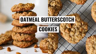 OATMEAL BUTTERSCOTCH COOKIES  easy amp simple Oatmeal Cookie recipe [upl. by Peale]