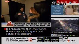 CP24 Breakfast gets a first look at immersive theatre experience quotEve of St Georgequot [upl. by Barker]