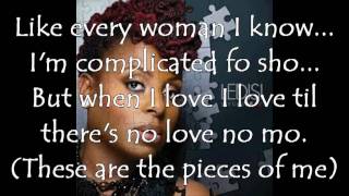 Ledisi pieces of me lyrics [upl. by Reynolds]