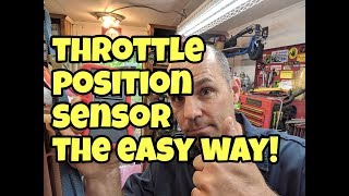 Throttle Position Sensor adjusting the easy way [upl. by Elyagiba]