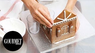 Gingerbread house  Gourmet Traveller [upl. by Ramoh]