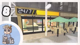 Bloxburg Seoul Shopping Street 3 SPEEDBUILD [upl. by Kimball386]