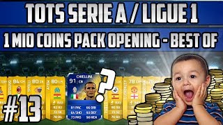 FIFA 14  1 Mio Pack Opening TOTS Seria A  Ligue 1 ft 1 TOTS Deutsch [upl. by Pahl]